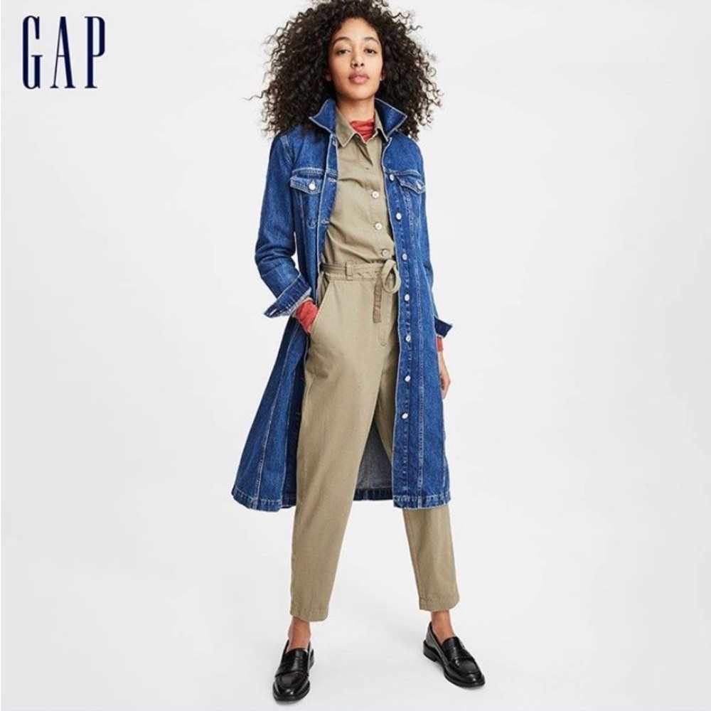 Gap Jean jacket coat / dress / med. NWT